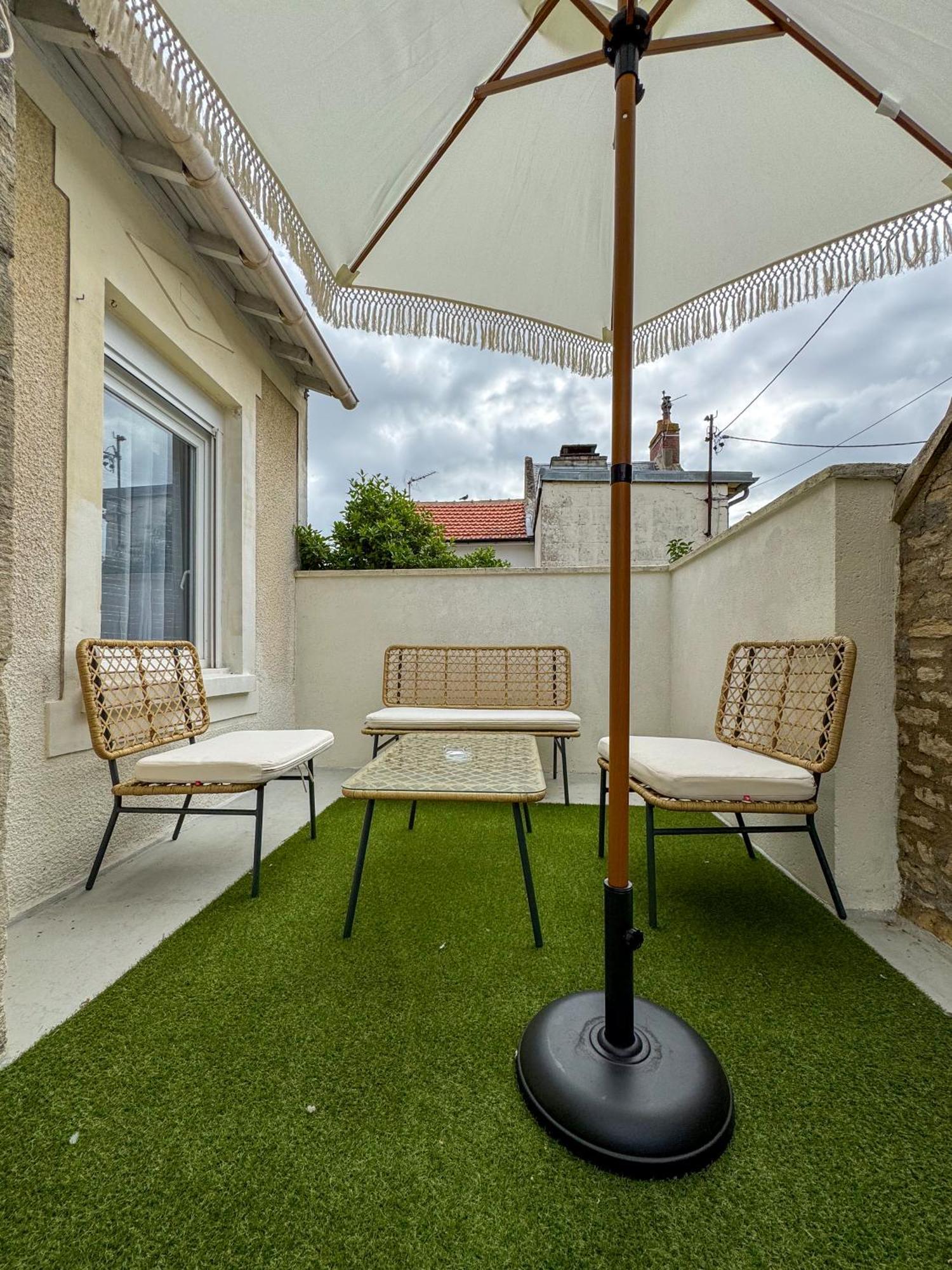 Titmae Villa Ouistreham Buitenkant foto